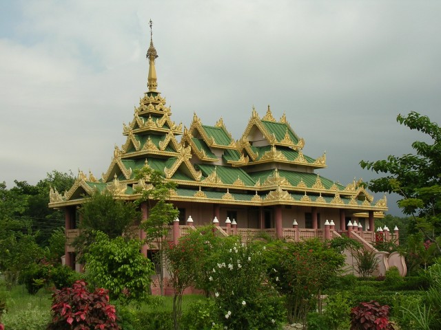 寺院地区　ミャンマー寺